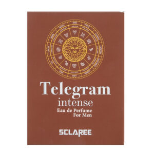 ادو پرفیوم مردانه اسکلاره مدل Telegram Intense حجم 85 میلی لیتر